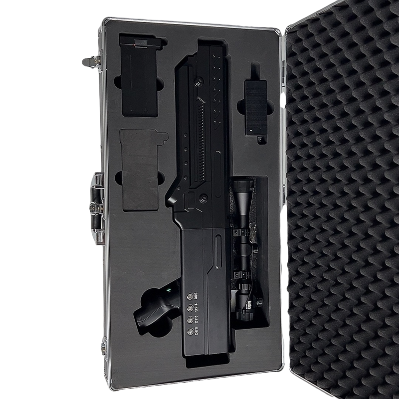  灵丘手持便携式枪型低空防御反制四通道B型