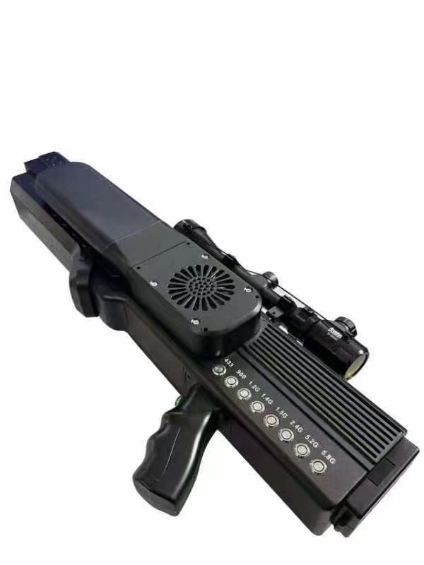  灵丘手持便携式枪型低空防御反制八通道